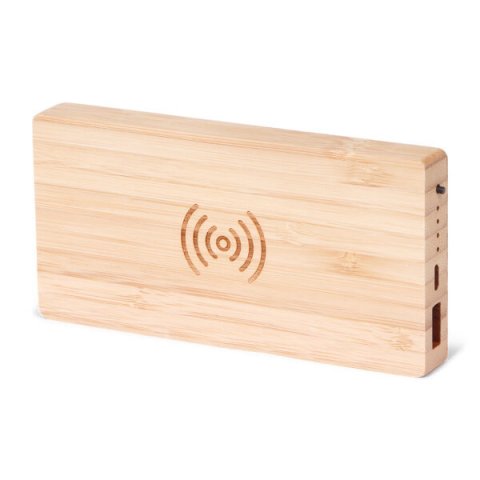 Bamboo powerbank