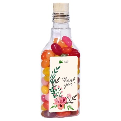 Flessenpost jelly beans